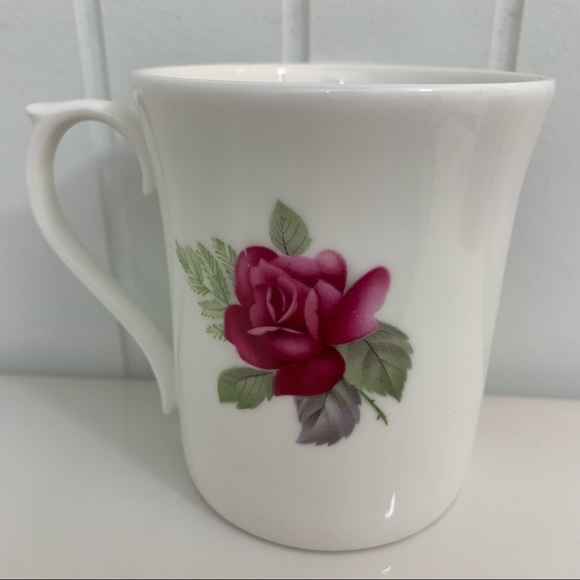 Elite Fine Bone China Roses Mug - Made in England - Picture 3 of 10